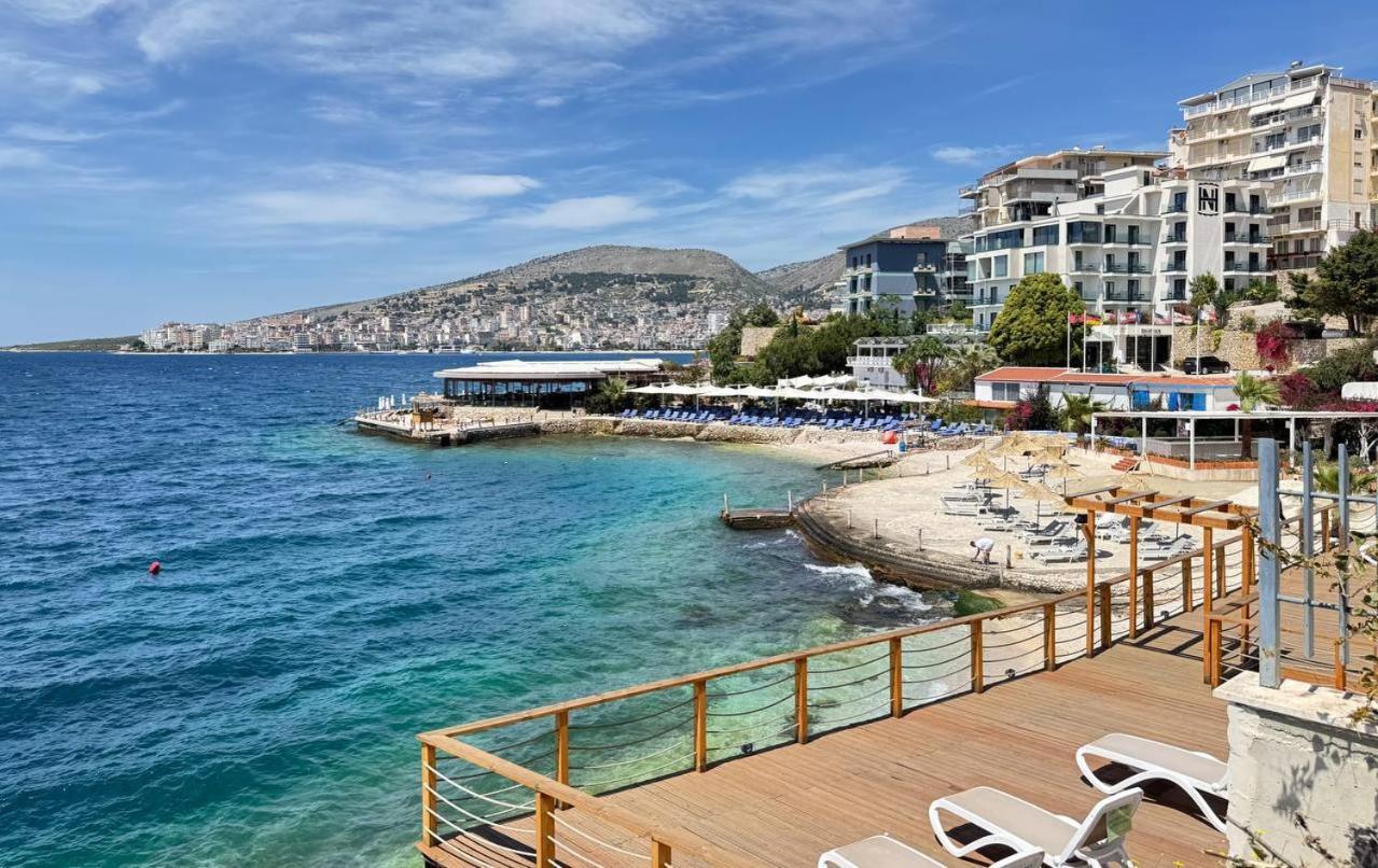 Del Mar Sea View Apartment Saranda Kültér fotó