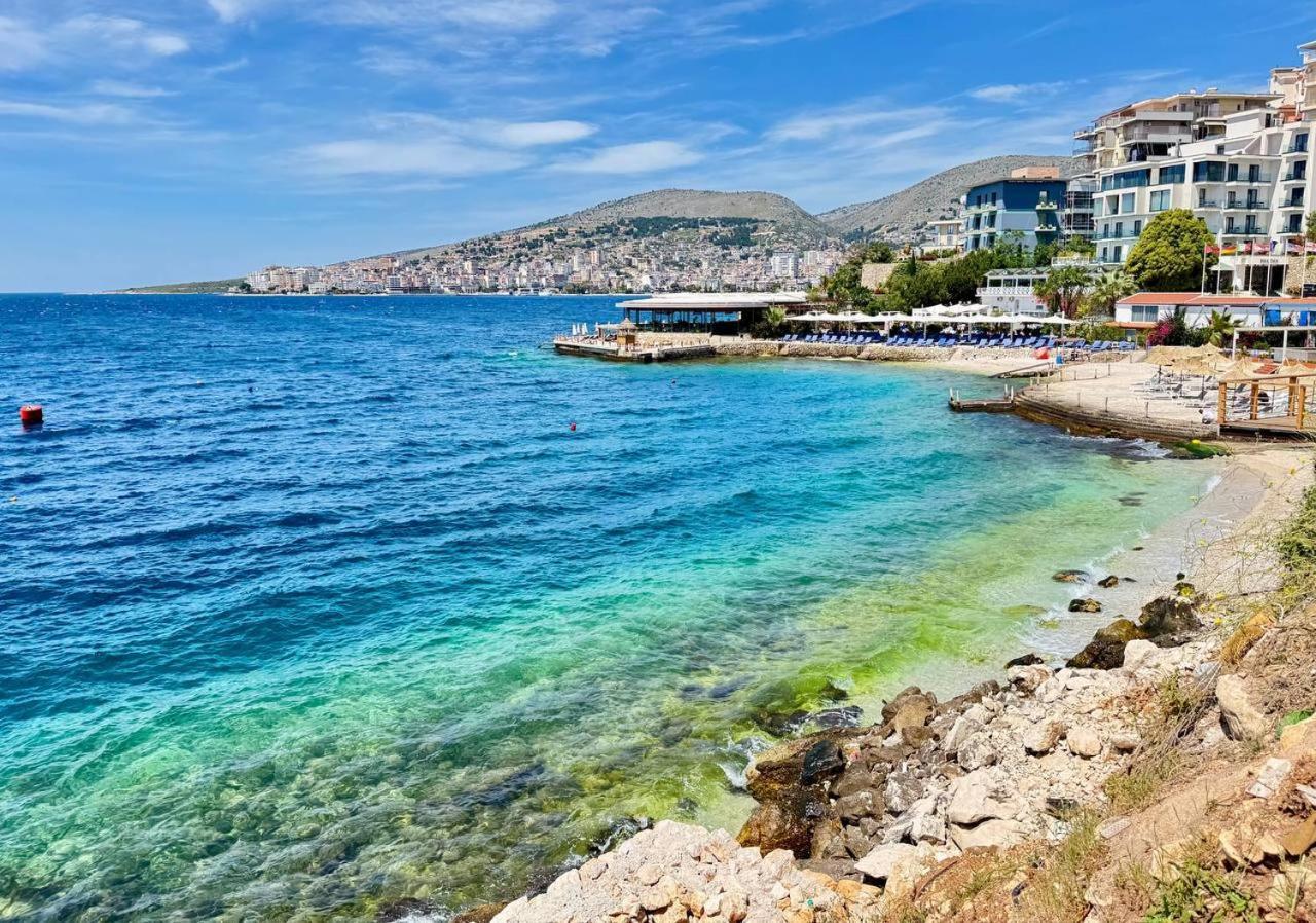Del Mar Sea View Apartment Saranda Kültér fotó