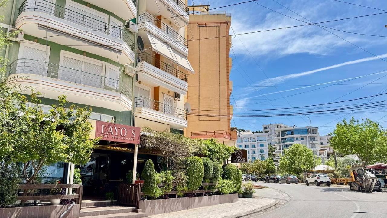 Del Mar Sea View Apartment Saranda Kültér fotó