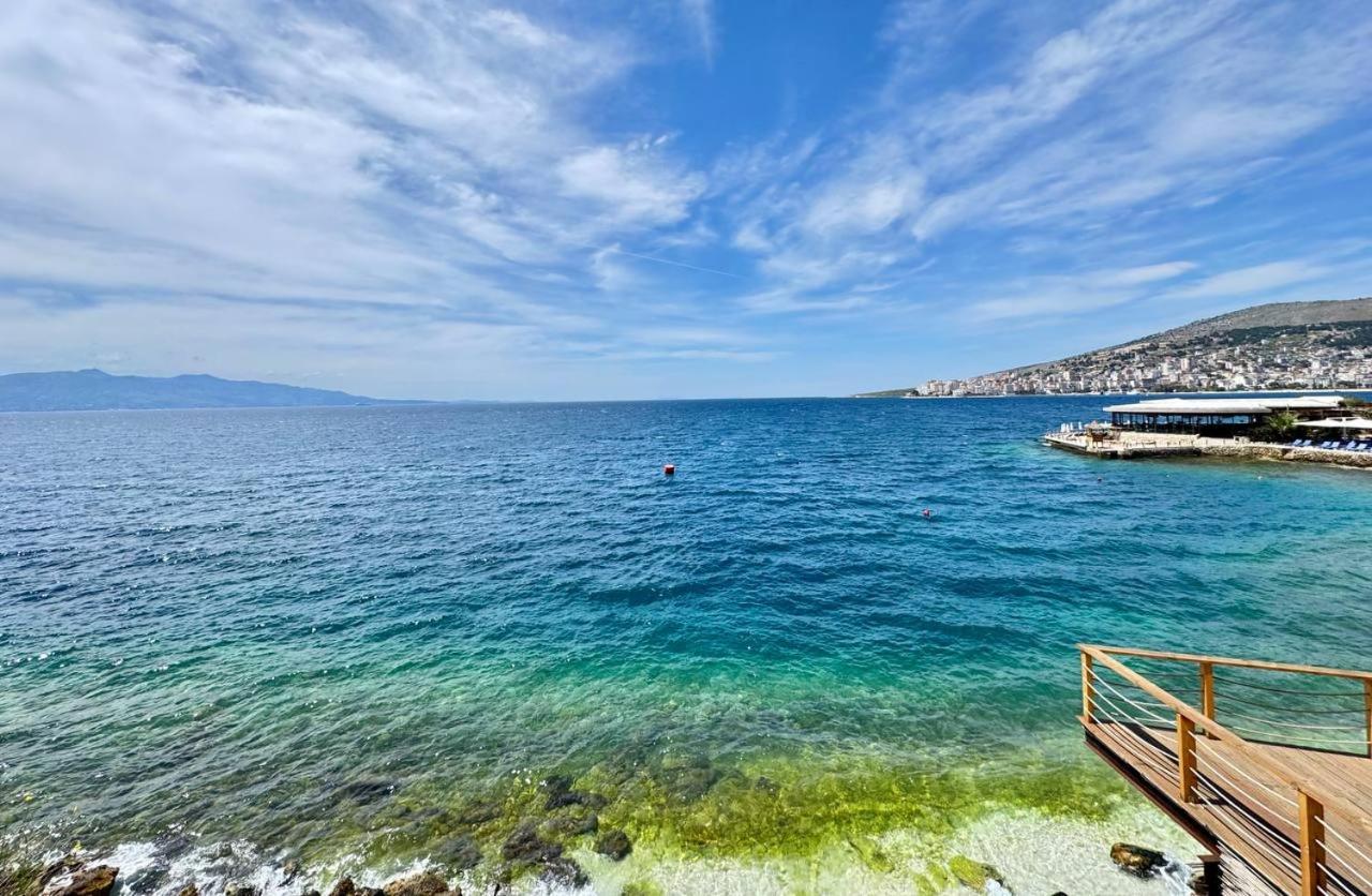 Del Mar Sea View Apartment Saranda Kültér fotó