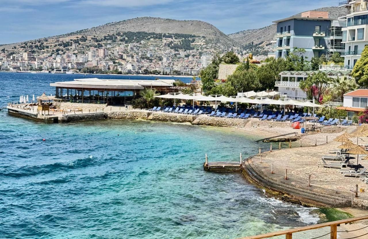 Del Mar Sea View Apartment Saranda Kültér fotó