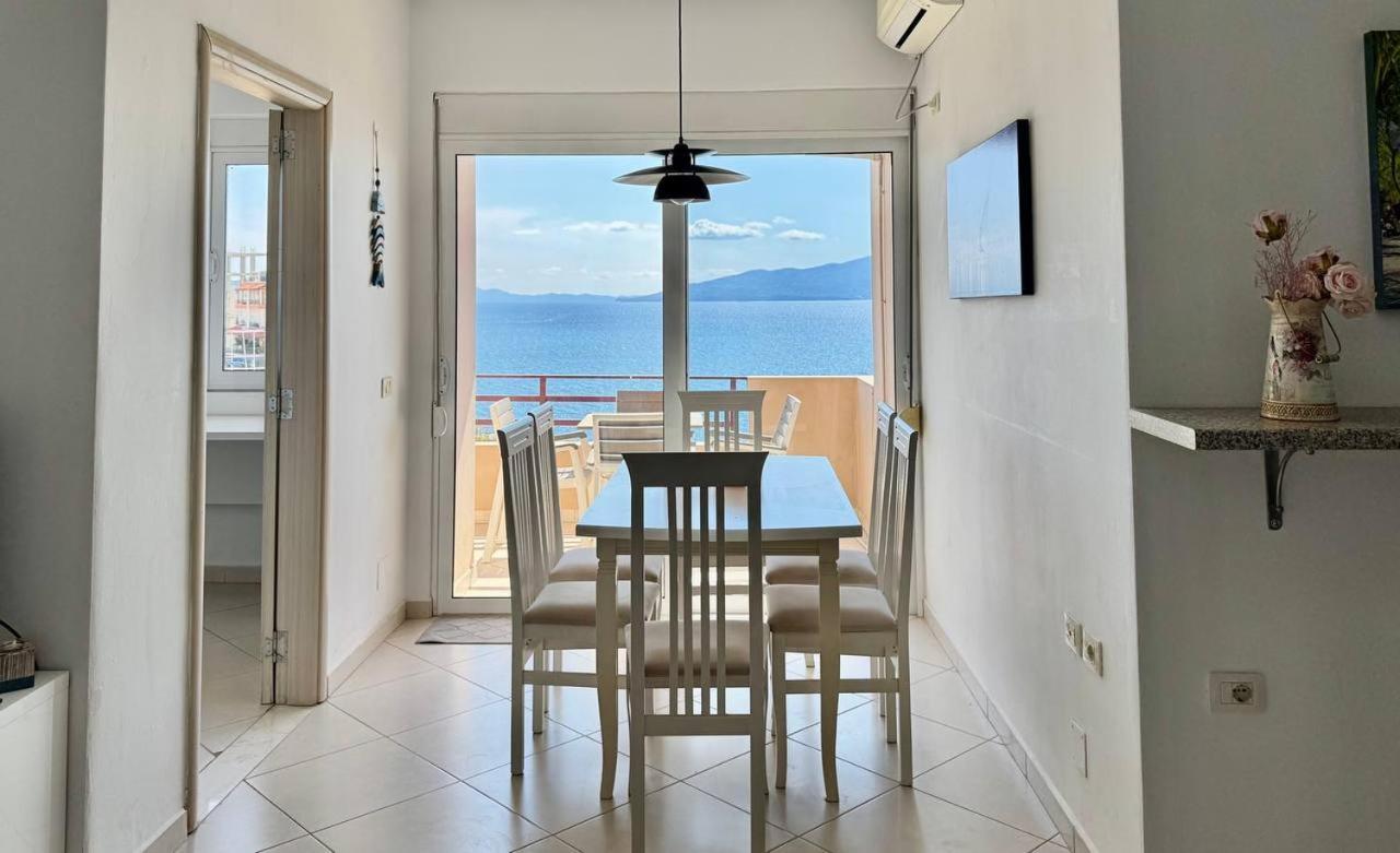 Del Mar Sea View Apartment Saranda Kültér fotó
